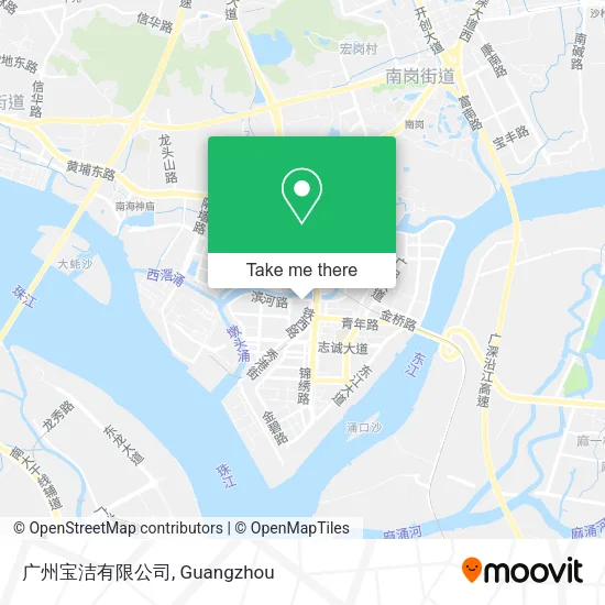 广州宝洁有限公司 map