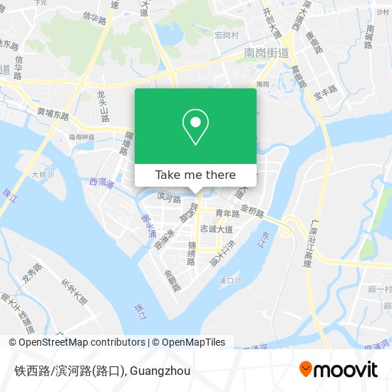 铁西路/滨河路(路口) map