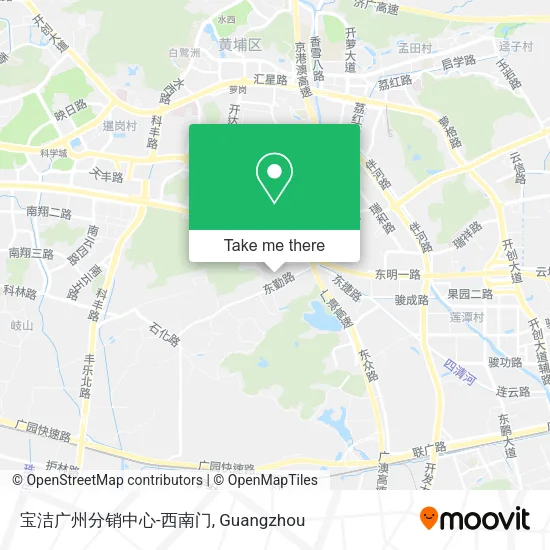 宝洁广州分销中心-西南门 map