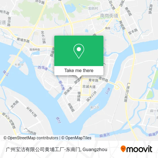广州宝洁有限公司黄埔工厂-东南门 map