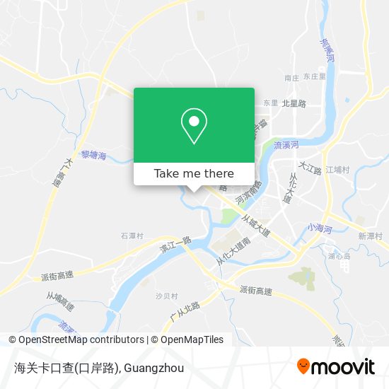 海关卡口查(口岸路) map