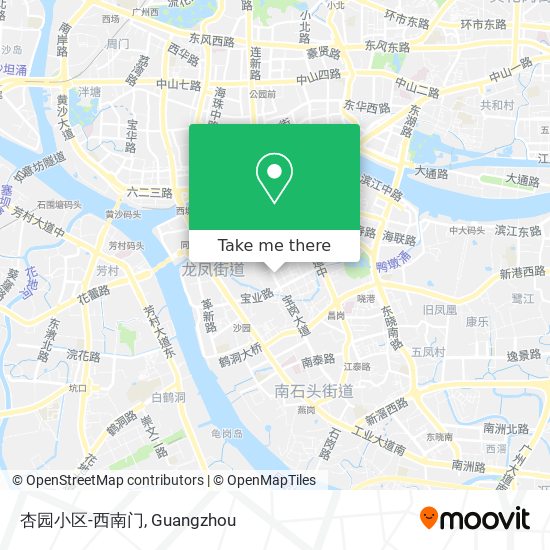杏园小区-西南门 map