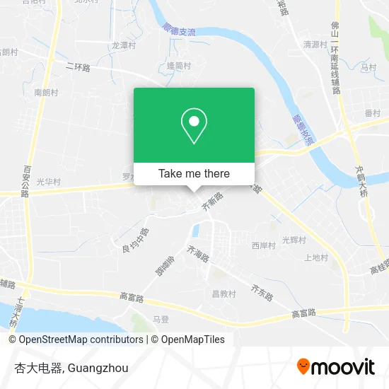 杏大电器 map
