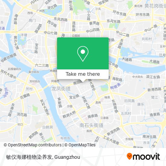 敏仪海娜植物染养发 map