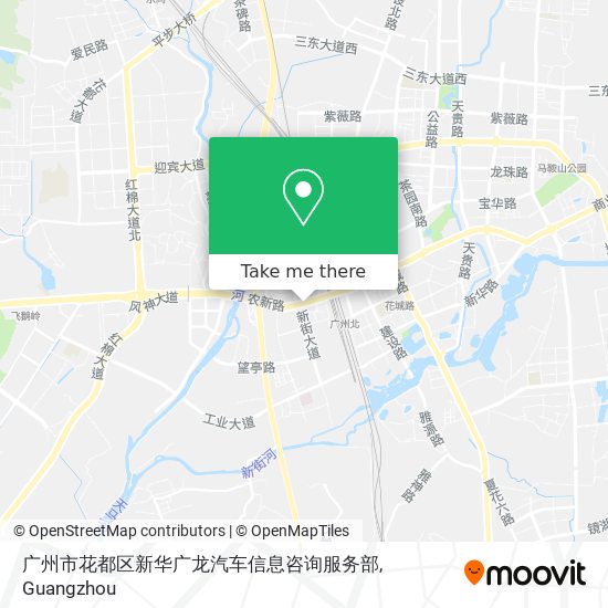 广州市花都区新华广龙汽车信息咨询服务部 map