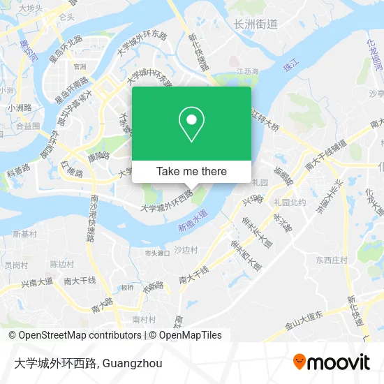 大学城外环西路 map