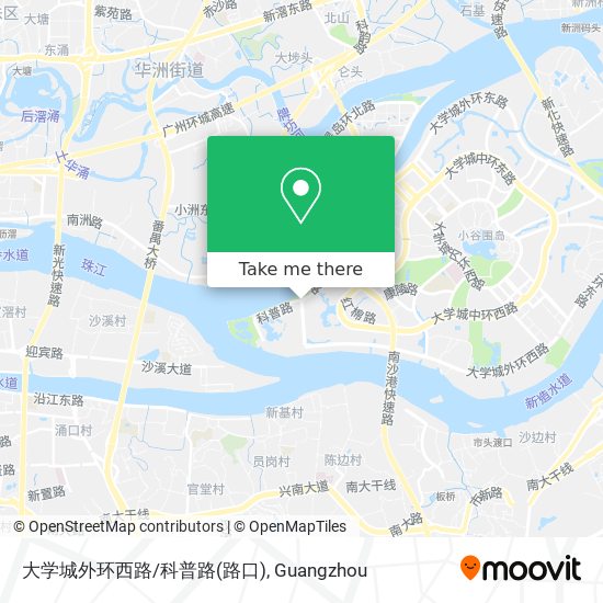 大学城外环西路/科普路(路口) map