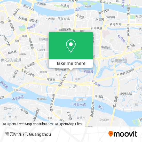 宝园针车行 map