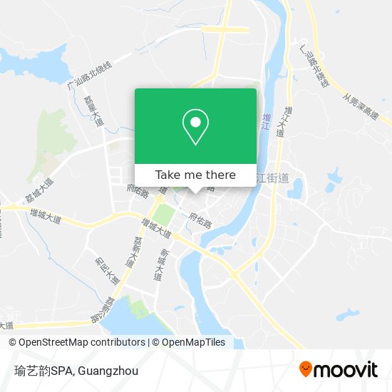 瑜艺韵SPA map
