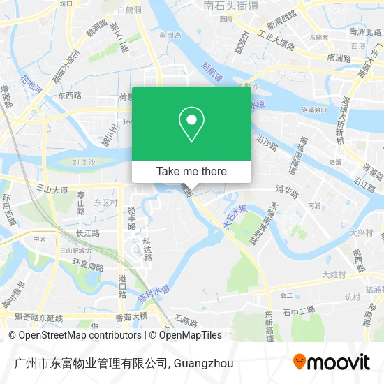广州市东富物业管理有限公司 map
