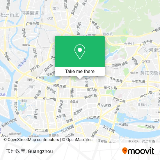 玉坤珠宝 map