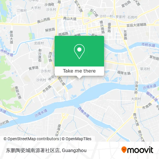 东鹏陶瓷城南源著社区店 map