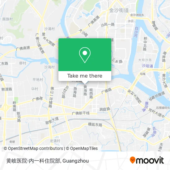 黄岐医院-内一科住院部 map