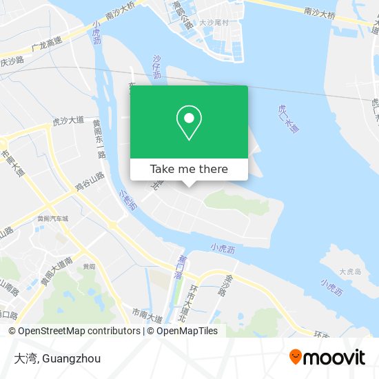 大湾 map