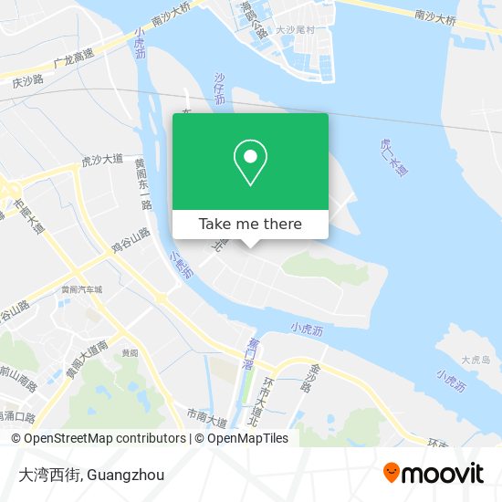 大湾西街 map