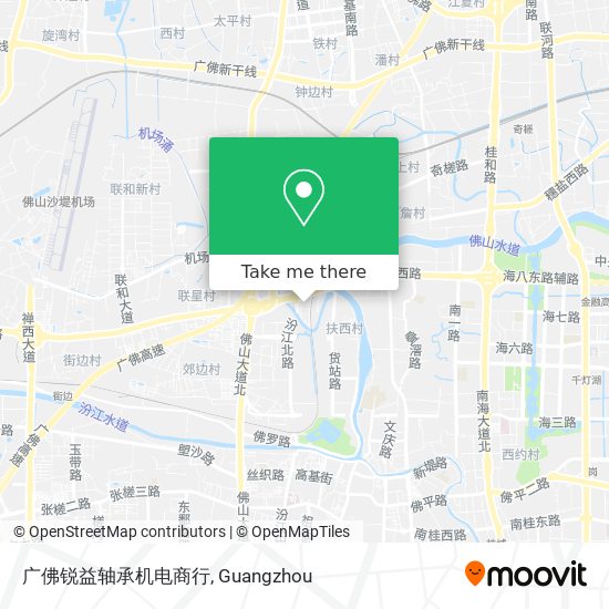 广佛锐益轴承机电商行 map