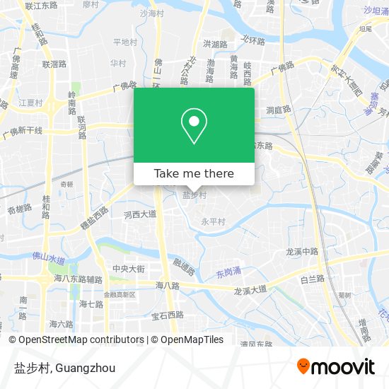 盐步村 map