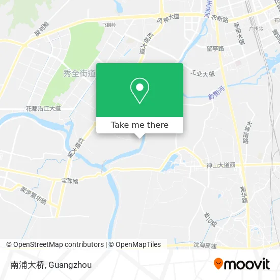 南浦大桥 map