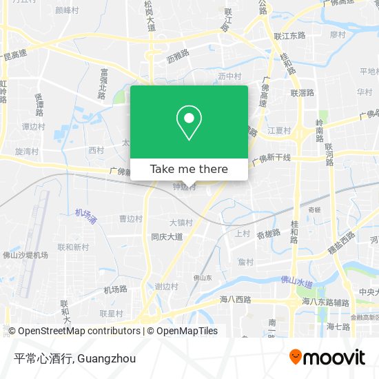 平常心酒行 map