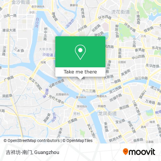 吉祥坊-南门 map