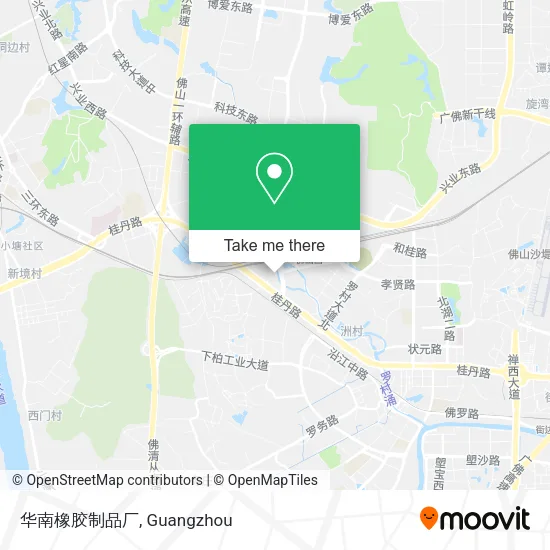 华南橡胶制品厂 map