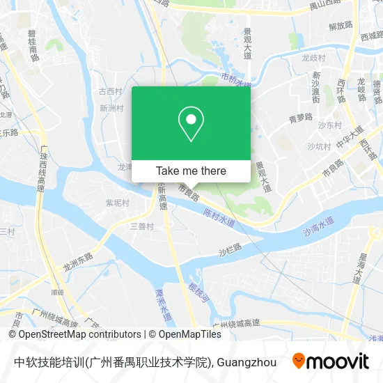 中软技能培训(广州番禺职业技术学院) map