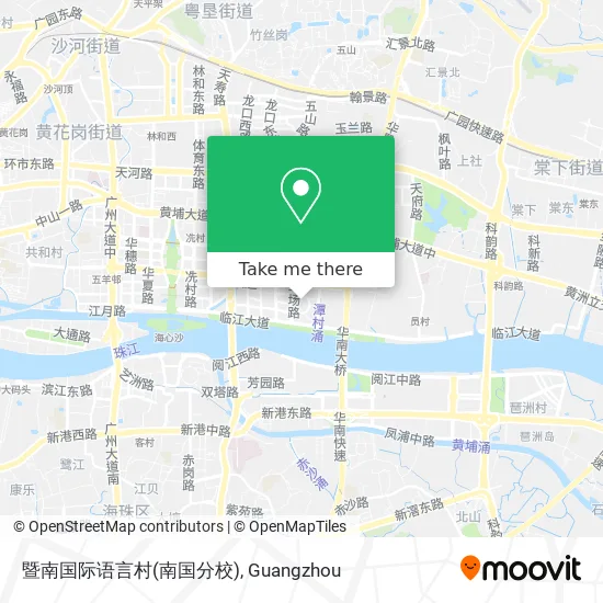 暨南国际语言村(南国分校) map