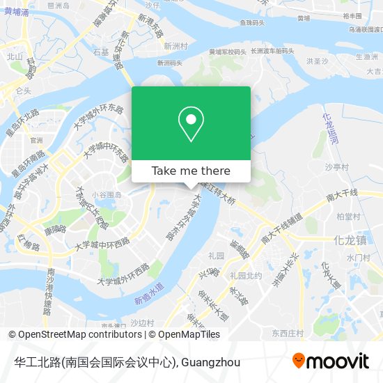 华工北路(南国会国际会议中心) map
