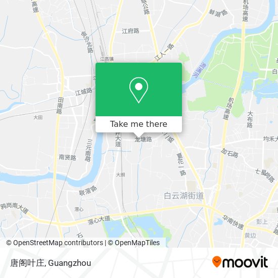 唐阁叶庄 map