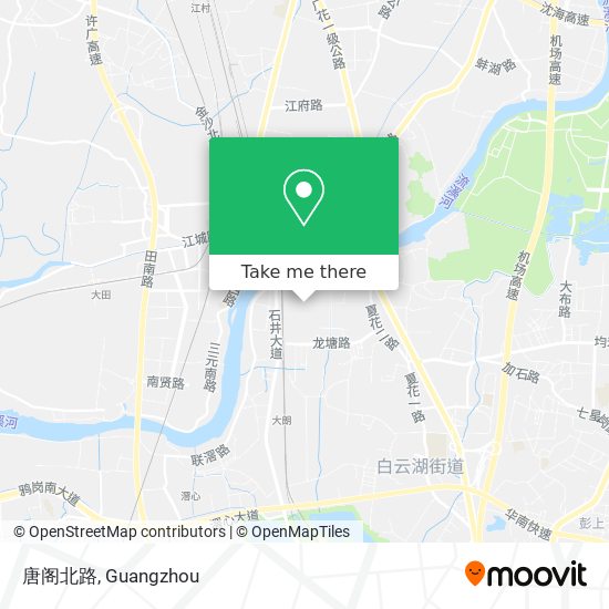 唐阁北路 map