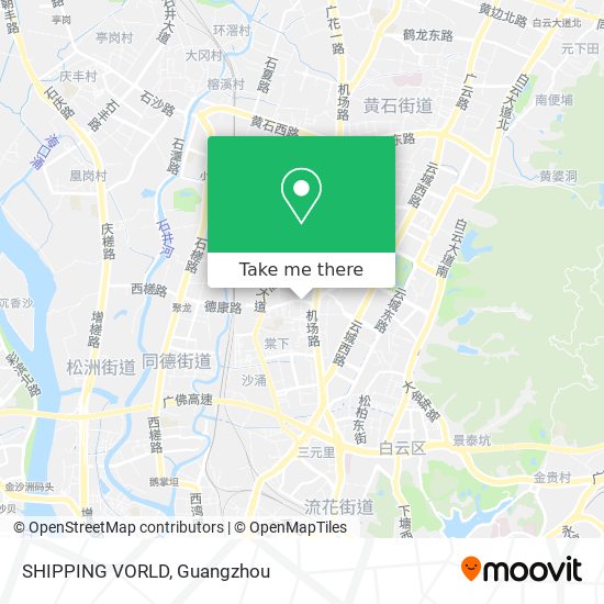 SHIPPING VORLD map