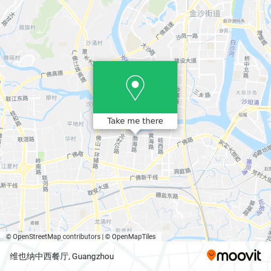 维也纳中西餐厅 map