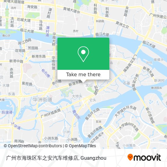 广州市海珠区车之安汽车维修店 map
