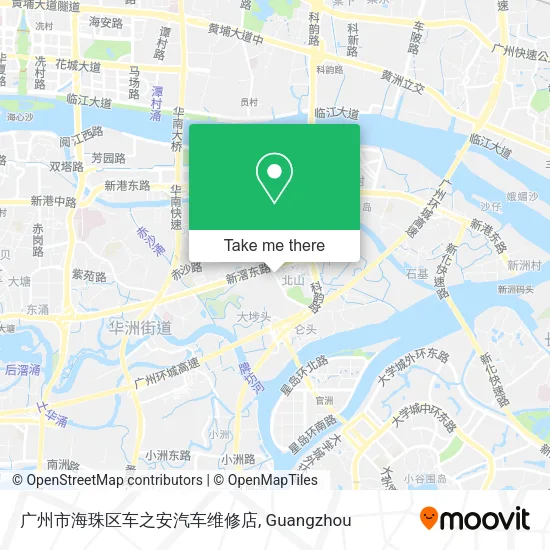 广州市海珠区车之安汽车维修店 map