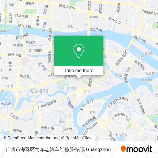 广州市海珠区简车志汽车维修服务部 map