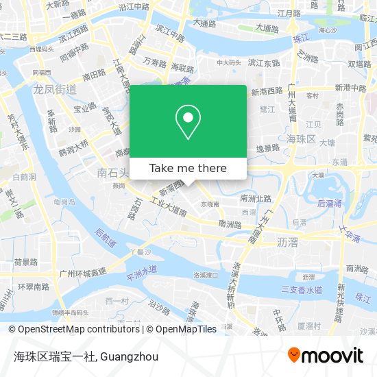 海珠区瑞宝一社 map