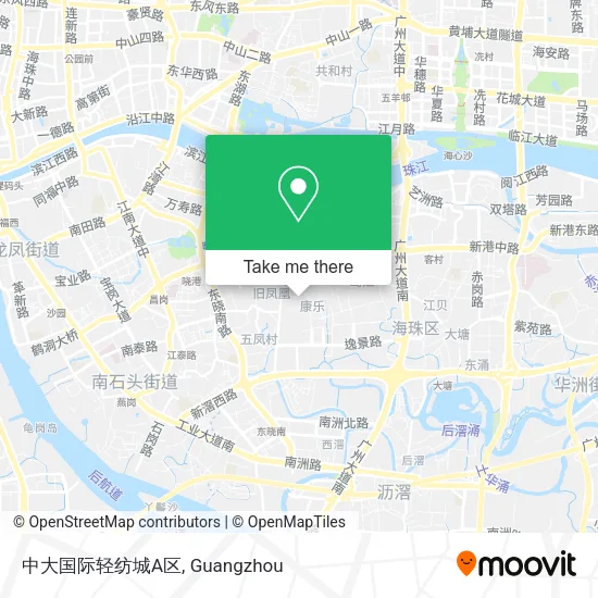 中大国际轻纺城A区 map