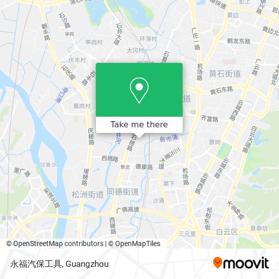 永福汽保工具 map