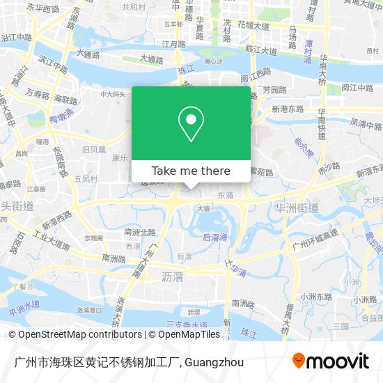 广州市海珠区黄记不锈钢加工厂 map
