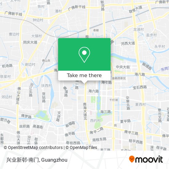 兴业新邨-南门 map