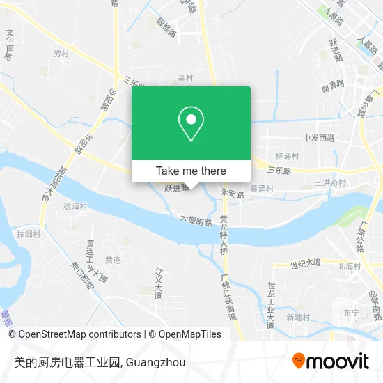 美的厨房电器工业园 map