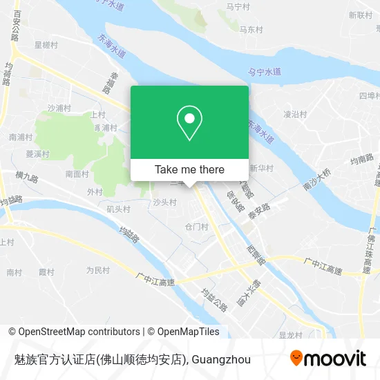 魅族官方认证店(佛山顺徳均安店) map