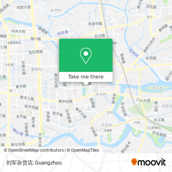 刘军杂货店 map