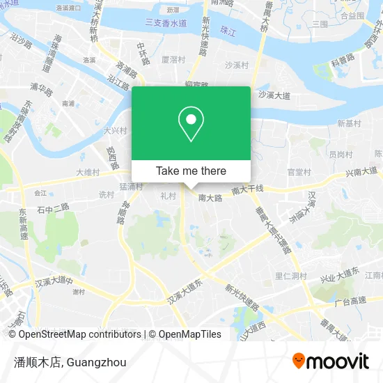 潘顺木店 map