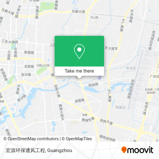 宏源环保通风工程 map