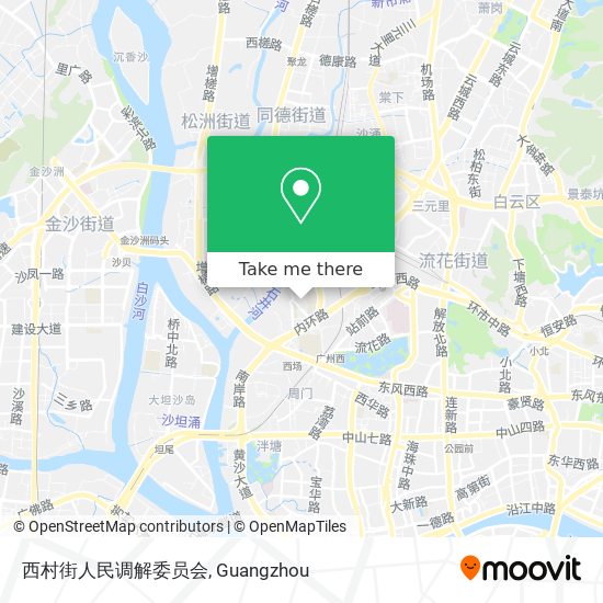 西村街人民调解委员会 map