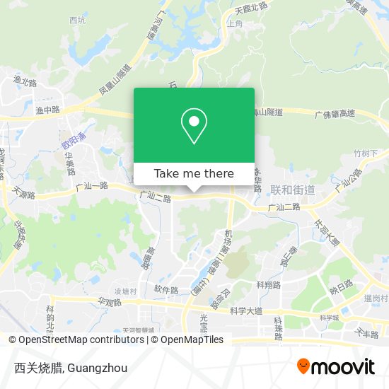 西关烧腊 map