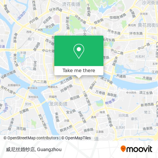 威尼丝婚纱店 map