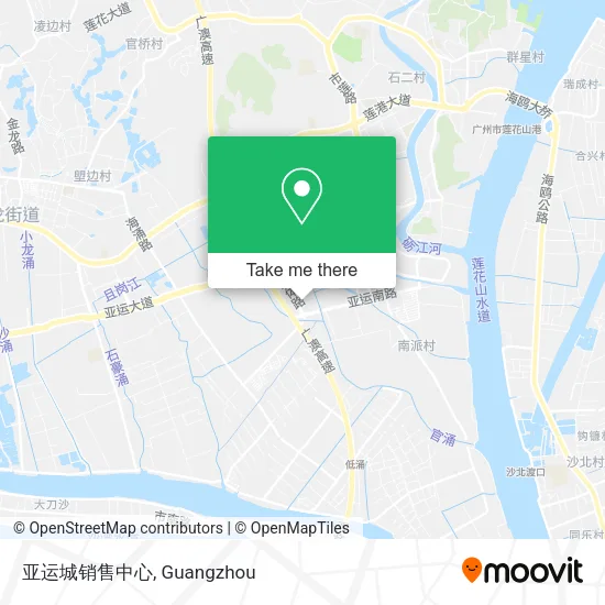 亚运城销售中心 map