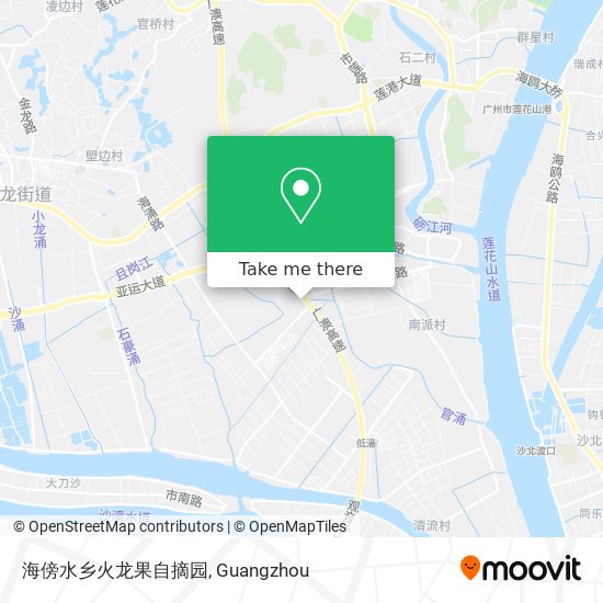 海傍水乡火龙果自摘园 map